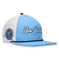 thumbnail image 1 of Men's Fanatics Light Blue/White New York City FC True Classic Golf Snapback Hat, 1 of 4