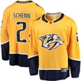 thumbnail image 1 of Men's Fanatics Luke Schenn Gold Nashville Predators Home Breakaway Jersey, 1 of 3