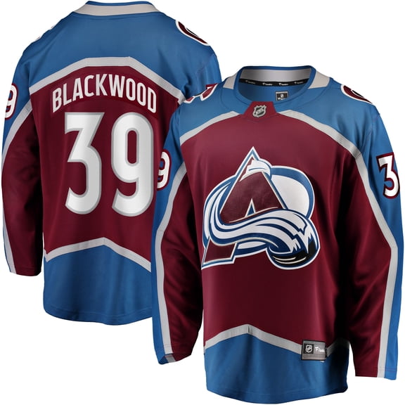 Men's Fanatics Mackenzie Blackwood Burgundy Colorado Avalanche Home Breakaway Jersey