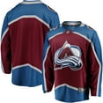 thumbnail image 1 of Men's Fanatics Maroon Colorado Avalanche Breakaway Home Jersey, 1 of 3
