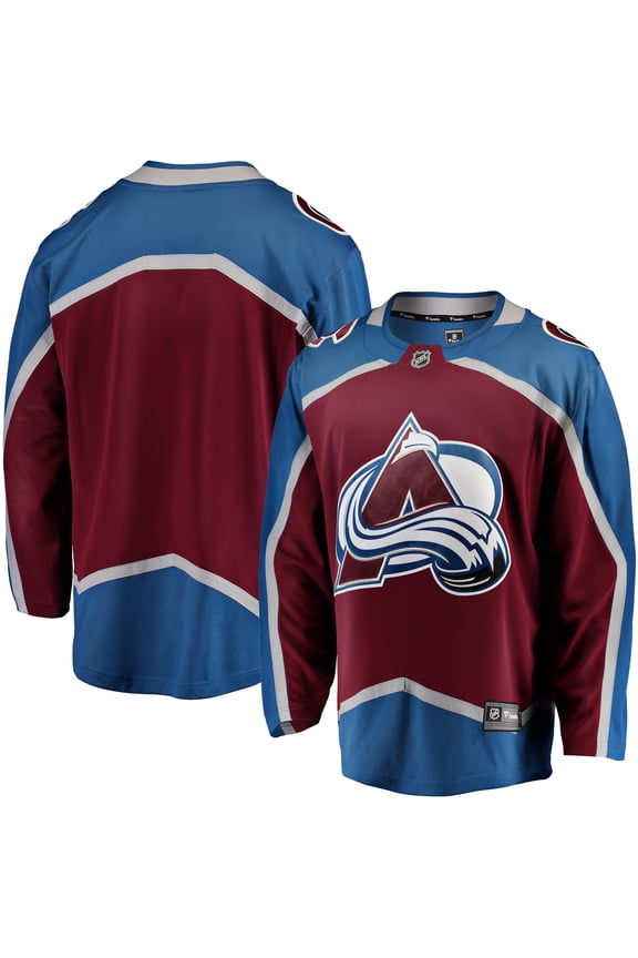 Men's Fanatics Maroon Colorado Avalanche Breakaway Home Jersey