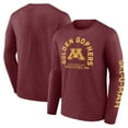 thumbnail image 1 of Men's Fanatics Maroon Minnesota Golden Gophers Fundamentals Cotton Winning Team Long Sleeve T-Shirt, 1 of 3
