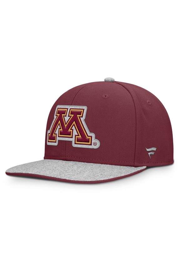 Men's Fanatics Maroon Minnesota Golden Gophers Loden Snapback Hat