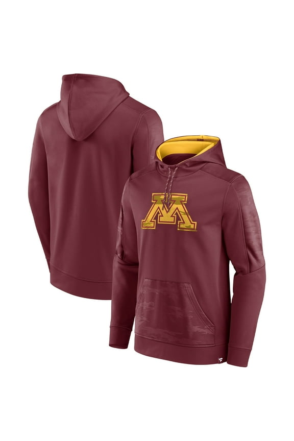 Men's Fanatics Maroon Minnesota Golden Gophers On The Ball Pullover Hoodie