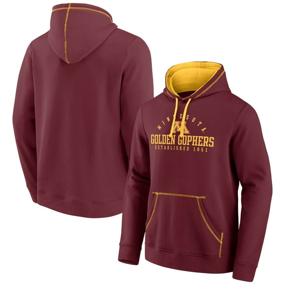 Men's Fanatics Maroon Minnesota Golden Gophers Toppler Fleece Pullover Hoodie