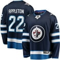 thumbnail image 1 of Men's Fanatics Mason Appleton Navy Winnipeg Jets Home Breakaway Jersey, 1 of 3
