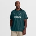 thumbnail image 1 of Men's Fanatics Midnight Green/Black Philadelphia Eagles Homerun Raglan V-Neck Polo, 1 of 5