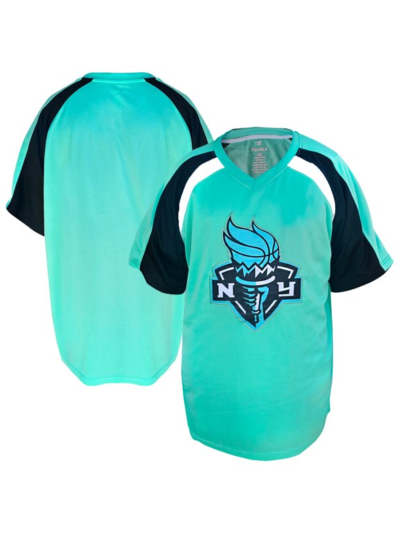 Men's Fanatics Mint New York Liberty V-Neck T-Shirt