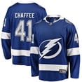 thumbnail image 1 of Men's Fanatics Mitchell Chaffee Blue Tampa Bay Lightning Home Premier Breakaway Player Jersey, 1 of 3