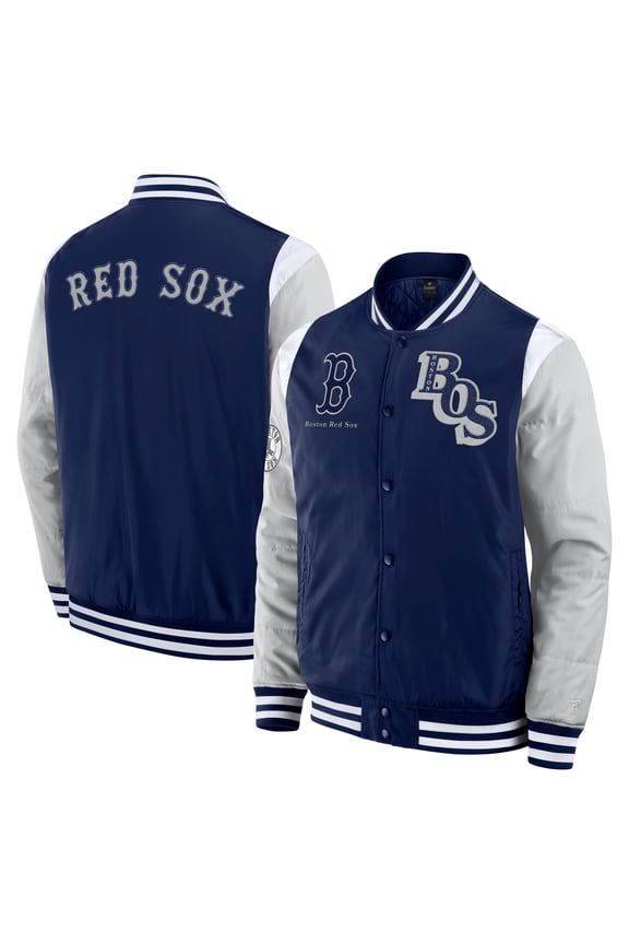 Men's Fanatics Navy Boston Red Sox Elements Elite Full-Snap Jacket