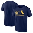 thumbnail image 1 of Men's Fanatics Navy Cal Bears State Lock In T-Shirt, 1 of 3