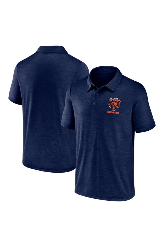 Men's Fanatics Navy Chicago Bears Making Waves Polo