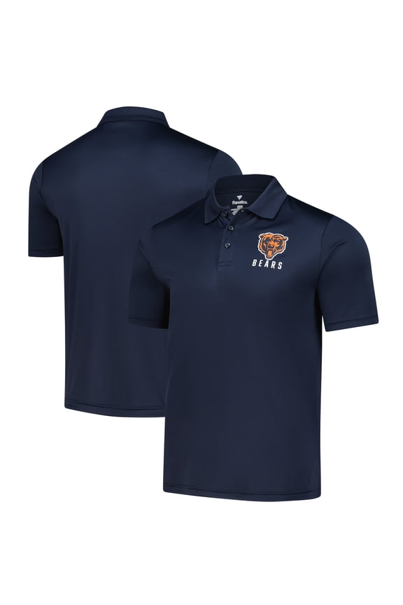 Men's Fanatics Navy Chicago Bears Polo