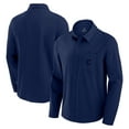 thumbnail image 1 of Men's Fanatics Navy Cleveland Guardians Front Office Long Sleeve Button-Up Shirt, 1 of 3