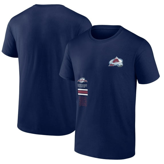 Men's Fanatics Navy Colorado Avalanche Represent T-Shirt