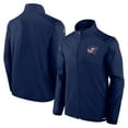 thumbnail image 1 of Men's Fanatics Navy Columbus Blue Jackets Authentic Pro Rink Fleece Full-Zip Jacket, 1 of 3