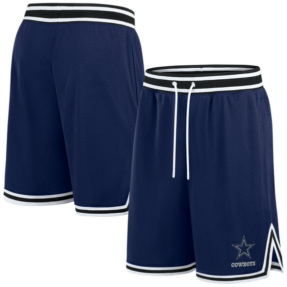 Men's Fanatics Navy Dallas Cowboys Elements Future Ground Mesh Shorts