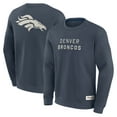 thumbnail image 1 of Men's Fanatics Navy Denver Broncos Elements Future Ground Lettering Pullover Sweatshirt, 1 of 3