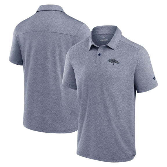 Men's Fanatics Navy Denver Broncos Front Office Tech Polo