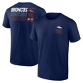 thumbnail image 1 of Men's Fanatics Navy Denver Broncos Repeat Stats T-Shirt, 1 of 3