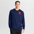 thumbnail image 1 of Men's Fanatics Navy Florida Panthers Authentic Pro Rink Raglan Hoodie, 1 of 7