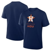 Mens Fanatics Navy Houston Astros Clubhouse Legacy Side Swipe T-Shirt
