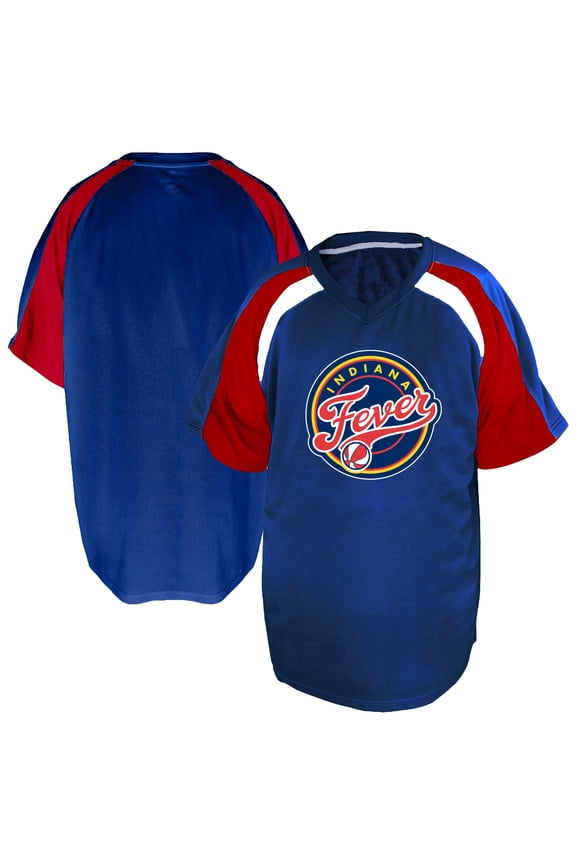 Men's Fanatics Navy Indiana Fever V-Neck T-Shirt
