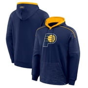 Mens Fanatics Navy Indiana Pacers Pick & Roll Defender Pullover Hoodie