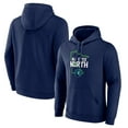 thumbnail image 1 of Men's Navy Minnesota Timberwolves Pick & Roll Coverage Pullover Hoodie, 1 of 3