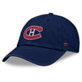 thumbnail image 1 of Men's Fanatics Navy Montreal Canadiens Decades Collection Adjustable Hat, 1 of 4