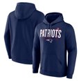 thumbnail image 1 of Men's Fanatics Navy New England Patriots Pylon Outline Pullover Hoodie, 1 of 3