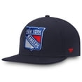thumbnail image 1 of Men's Fanatics Navy New York Rangers Core Fitted Hat, 1 of 4