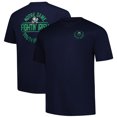 thumbnail image 1 of Men's-Fanatics  Navy Notre Dame Fighting Irish Big & Tall Fast Break 2 Hit T-Shirt, 1 of 3