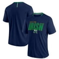 thumbnail image 1 of Men's Fanatics Navy Notre Dame Fighting Irish Defender Fade Slant T-Shirt, 1 of 3
