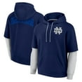 thumbnail image 1 of Men's Fanatics Navy Notre Dame Fighting Irish Sleek Pullover Hoodie, 1 of 3