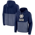 thumbnail image 1 of Men's Fanatics Navy Notre Dame Fighting Irish Winter Camp Pullover Hoodie, 1 of 3