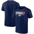 thumbnail image 1 of Men's Fanatics  Navy Oklahoma City Thunder 2025 Western Conference Champions Hometown Collection T-Shirt, 1 of 4