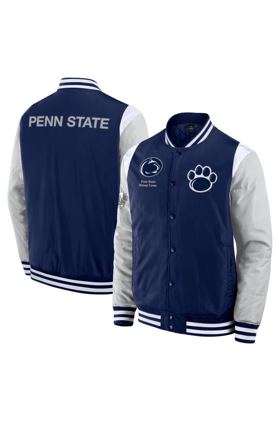 Men's Fanatics Navy Penn State Nittany Lions Elements-Elite Full-Snap Jacket