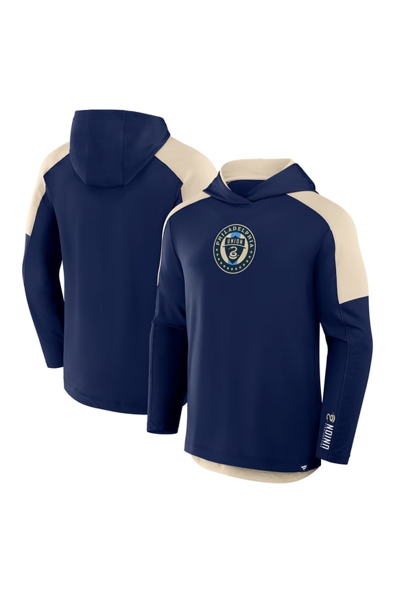 Men's Fanatics Navy Philadelphia Union Red Card Transitional Pullover Hoodie