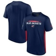 thumbnail image 1 of Men's Fanatics Navy/Red Columbus Blue Jackets Authentic Pro Rink Tech T-Shirt, 1 of 3