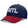 thumbnail image 1 of Men's Fanatics Navy/Red Montreal Canadiens Authentic Pro Rink Team Code Flex Hat, 1 of 4