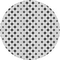 thumbnail image 1 of Ahgly Company Machine Washable Indoor Round Transitional White Smoke Area Rugs, 5' Round, 1 of 7