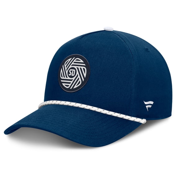 Men's Fanatics Navy San Diego FC Two-Seam Rope A-Frame Adjustable Hat