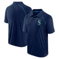 thumbnail image 1 of Men's Fanatics Navy Seattle Mariners Strong Alone Raglan Polo, 1 of 3
