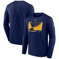 thumbnail image 1 of Men's Fanatics Navy St. Louis Blues Authentic Pro Core Collection Secondary Long Sleeve T-Shirt, 1 of 3