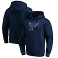 thumbnail image 1 of Men's Fanatics Navy St. Louis Blues Primary Logo II Pullover Hoodie, 1 of 3