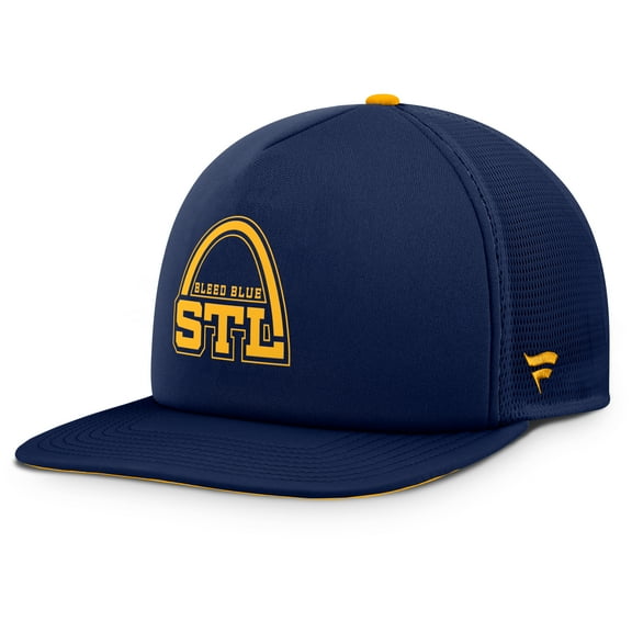 Men's-Fanatics  Navy St. Louis Blues Rink Hometown Snapback Hat