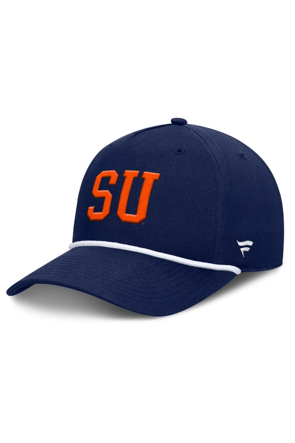 Men's Fanatics Navy Syracuse Orange Foul Ball Rope Adjustable Hat