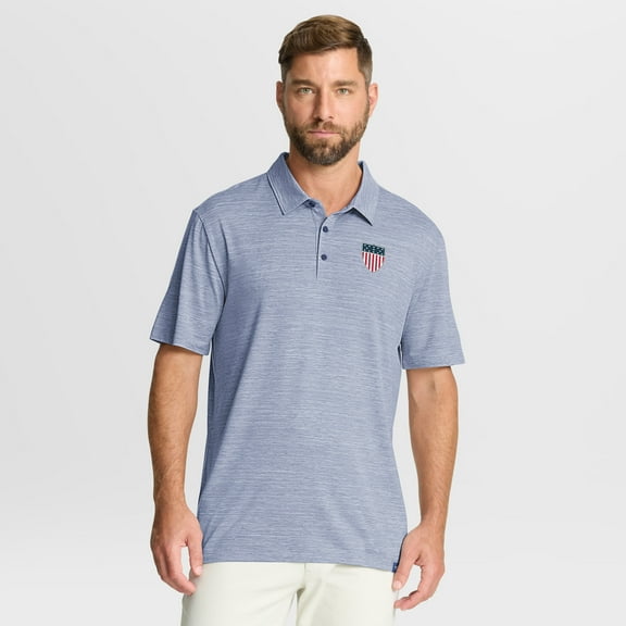 Men's Fanatics Navy Team USA Clutch Polo