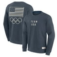 thumbnail image 1 of Men's-Fanatics  Navy Team USA Elements Fleece Pullover Sweatshirt, 1 of 3
